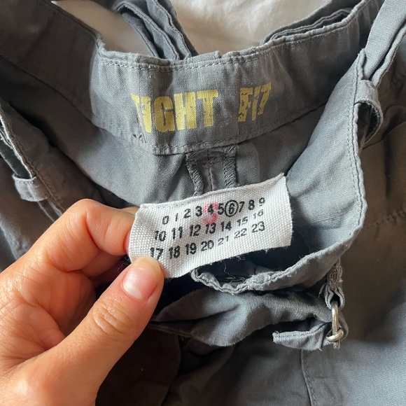 High water Maison Margiela pants with buckle. - Picture 2 of 3